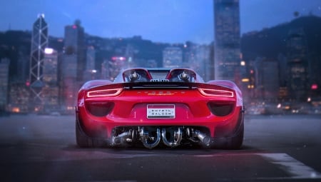 Porsche 918 - porsche 918, 918, porsche, car