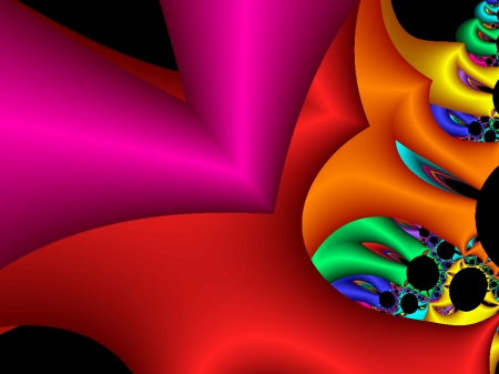 FRACTAL ART - ART, BRIGHT, COLOURED, FRACTAL