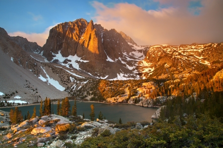 Big Pine Canyon,, Sierra Nevada, Spain - clouds, sunshine, mountains, lamdscape, sky