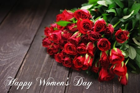 ~ â™¥áƒ¦ For All Womens áƒ¦â™¥ ~ - roses, red, bouquet, flowers, still life