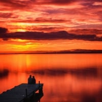 Couple at Sunset