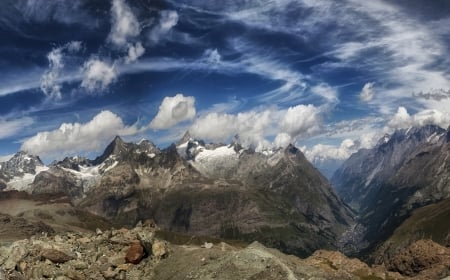 Beautiful Scenery - landscape, nature, mountain, sky