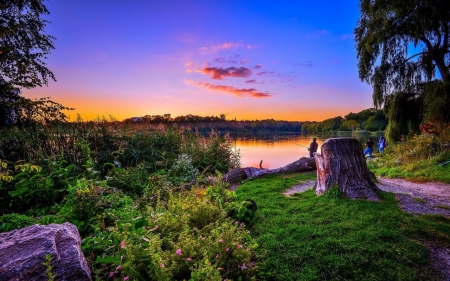 Sunset - cloud, Sunset, nature, sky