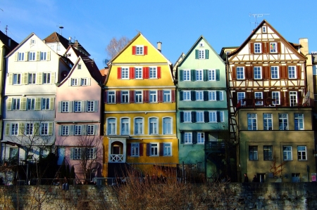 Colorful German Houses