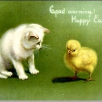 Vintage Easter Post Card