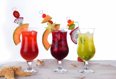 Cocktail - food, drinks, fruits, cocktail