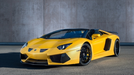 Lamborghini - Lamborghini, yelow, car, wheel