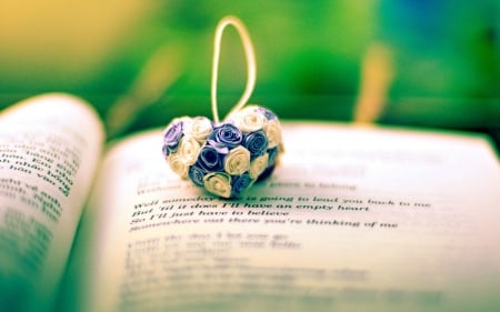 Still Life - style, still life, book, heart