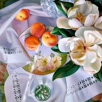 Magnolias and Apricots