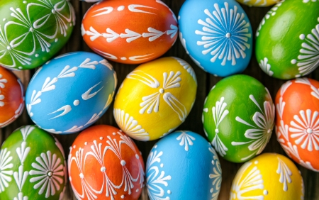 Easter - easter eggs, spring time, holiday, easter, colorful, colors, happy easter, spring