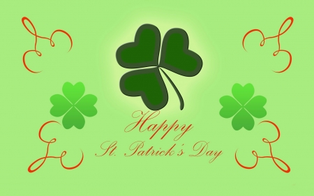 Happy Saint Patrick's Day - Saint Patricks Day, shamrocks, Patricks Day, clovers, Happy Saint Patricks Day