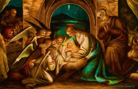 Nativity - christ, jesus, nativity, mary, gospel