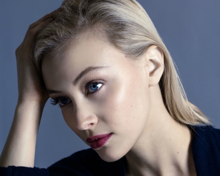 Sarah Gadon - woman, actress, sarah gadon, girl, eyes, blue, blonde