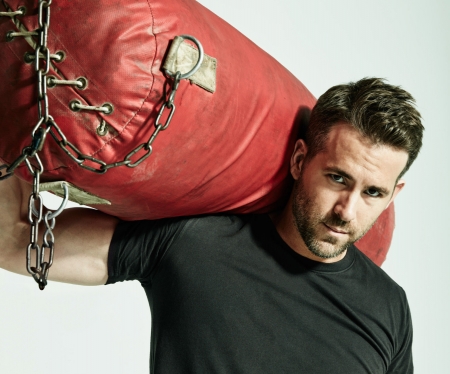 Ryan Reynolds - white, male, man, red, ryan reynolds, actor, black