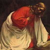 Jesus at Gethsmani