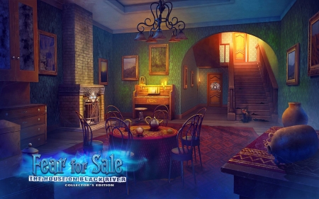 Fear for Sale 8 - The House on Black River07 - hidden object, cool, video games, fun, puzzle