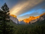 Sunset at Yosemite