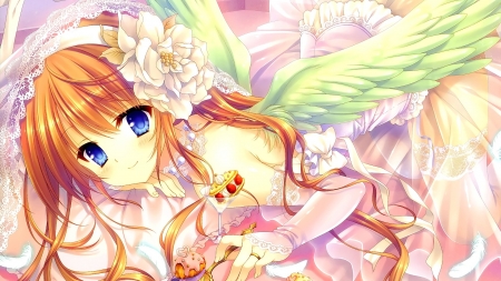 Sweet Angel - anime, girl, cute, angel