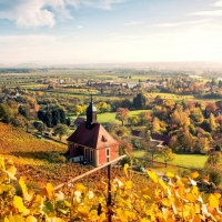 hillside church somewhere in germany