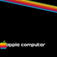 Retro Apple - Rainbow