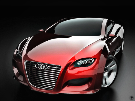 Audi Locus Concept - sports, sport, car, red, audi, automobile, locus, sexy