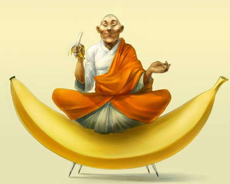 Budha Banana - budha, banana