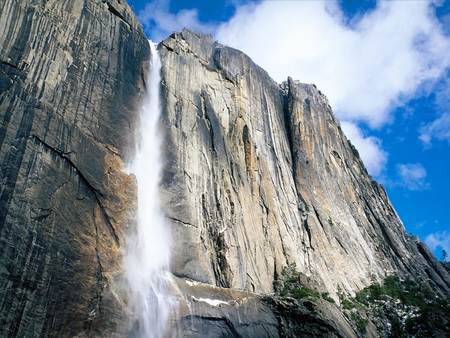 Upper Yosemite Falls, Yosemite - california, yosemite, yosemite national park, waterfalls, upper yosemite falls