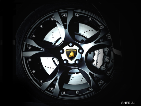 GALLARDO RIM - gallardo, hot, rim, lamborghini, wheels, black, sher ali, tyre, sexy, wheel