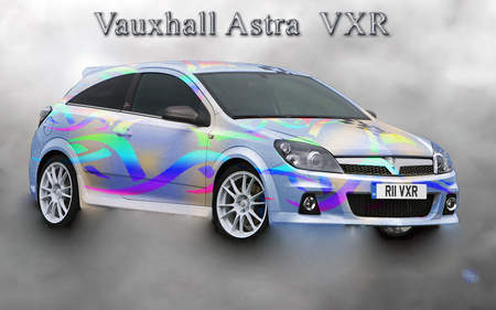 Vauxhall Astra VXR - rainbow, vauxhall astra vxr