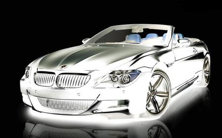 BMW - M6 - white, m6, convertible, bmw