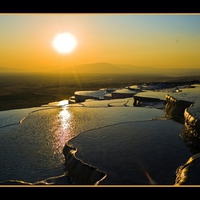 Tramonto da Pamukkale