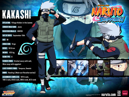 Kakashi - 3, 4, 5, 6