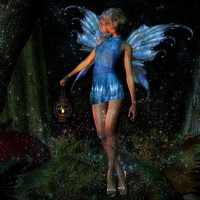 Lovely Blue Fairy