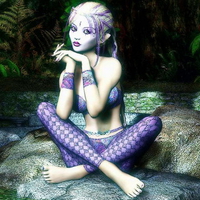 Pretty Purple Elf