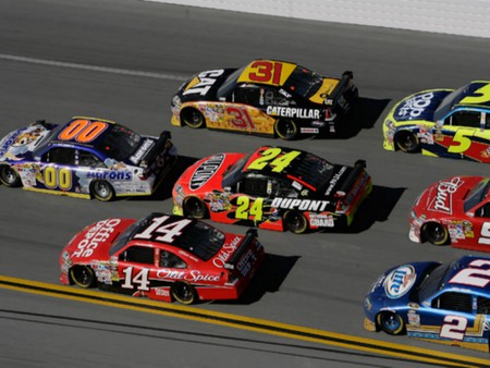 Almost 4 Wide - sports, nascar