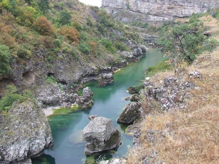 Canyon Morace - canyon morace in montenegro, river