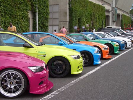 BMW stikies  - colours, bmw