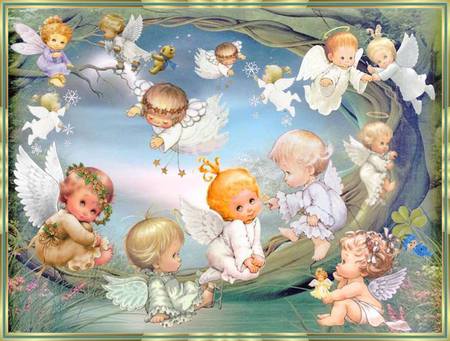 BABY ANGEL WINGS - angel, my space, baby, wings