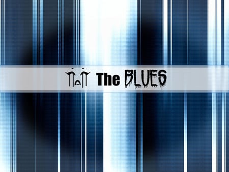 The Blues - textures, blue