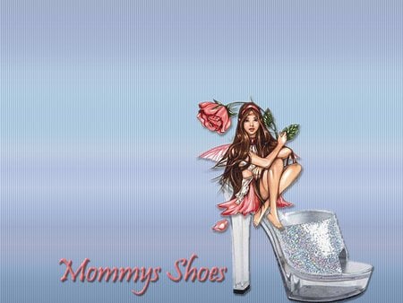 Dressup - fairy, flower, shoe