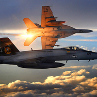 FA-18 Super Hornets of Strike Fighter Squadron 31