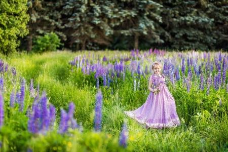 â™¥ - field, abstract, girl, photography