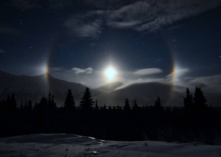 Alaskan Moondogs - space, alaska, cool, moondogs, fun, stars