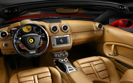 2009 Ferrari California Interior - 2009, california, ferrari, interior