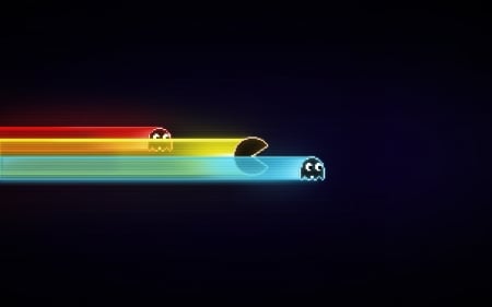 PacMan - awesome, pacman, retro, led