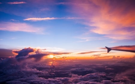 Sky - cloud, sky, sunset, evening