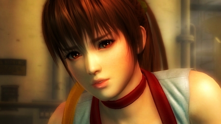 Kasumi - dead or alive 5, beauty, kasumi, fighter, anime girl, mugen tenshin, pretty girl, ninja, japanese girl, red hair girl