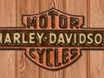 Wooden Desktop, Harley Davidson-1