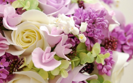 Beautiful Flowers - flowers, bouquet, petals, bloom