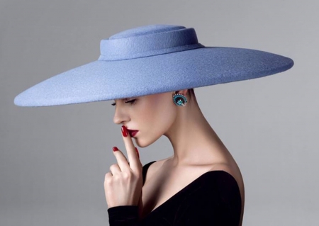 Fashion Hat - people, photography, hats, fashion, beauty, models